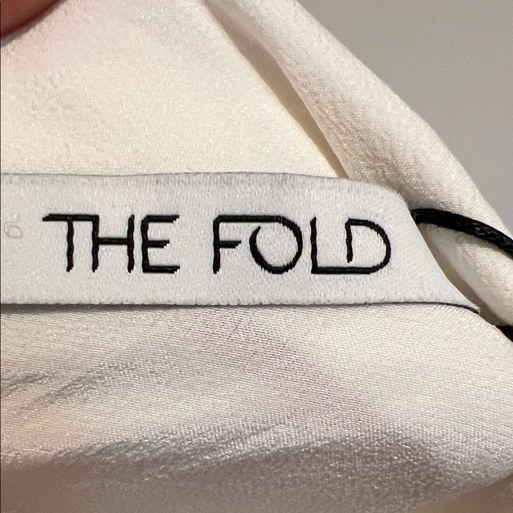 The Fold London White Silk Blouse - Picture 2 of 7